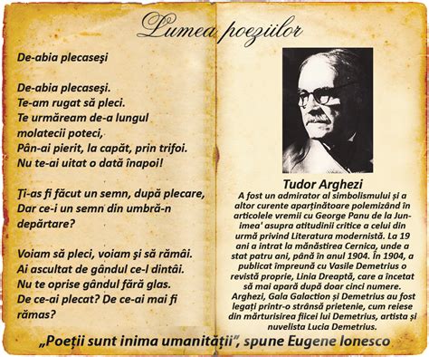 in lumea asta prost facuta tudor arghezi|tudor arghezi poetry.